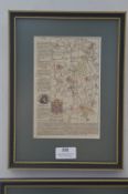 Double Sided Strip Map of Marlborough and Middlesex