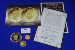 First and Last Strike of the Ginny Commemorative Silver Crown Set