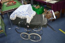 1960's Silver Cross Pram plus Dolls