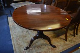 18th Century Circular Mahogany Tilt-Top Table (AF)