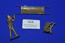 WWI Lead Soldiers with Stretcher (AF)