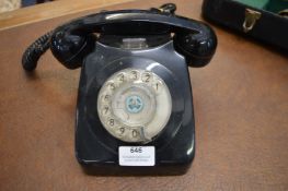 Vintage Black Telephone