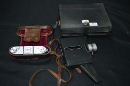 Ensign Camera plus Cine Camera, etc.