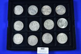 Twelve English Full Crowns