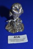 Hallmarked Filled Silver Owl