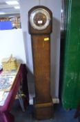 1930's Smiths Oak Westminster Chimes Granddaughter Clock