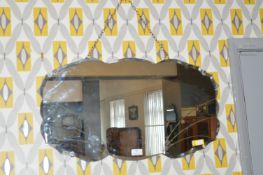 1930's Beveled Edge Wall Mirror