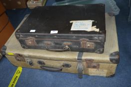 Two Vintage Suitcases