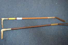Two Riding Crops