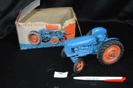 Vintage Chad Valley Diecast Scale Model Fordson Major Tractor in Original Box