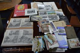Hull Scrapbooks, Postcards and Ephemera Including Auto Manuals, etc.