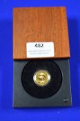 Boxed 24ct Gold Australian Kangaroo Coin ~7.7g, 1/4oz