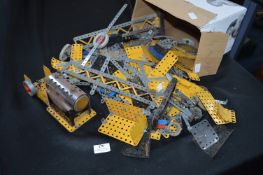 Vintage Meccano Steam Engine, etc.
