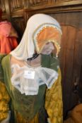 Life Size Waxwork Model of Anne Boleyn's Lady in Waiting