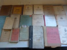 Twenty Post War Military Vehicle Parts and Maintenance Manuals and Pamphlets