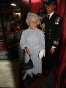 Waxwork Model of The Queen Mother