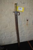 19th Century French Chassepot Bayonet with Scabbard