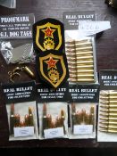 Mixed Lot of Souvenir Inert Bullets, Keyring, Badges and Dog Tags
