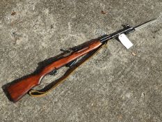 SKS 7.62mm Bolt Action Rifle - Deactivated with Certificate 30/08/2007