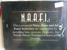 NAAFI Sign