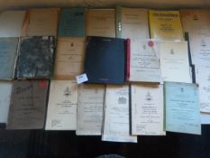 Twenty Post War Military Vehicle Parts and Maintenance Manuals and Pamphlets