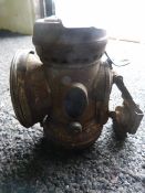 Vintage Bicycle Carbide Lamp