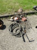 Assorted Stirrup Pumps, Fire Alarms, Plaques, etc.