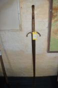 Medieval Style Double Handed Sword
