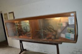 Glazed Display Cabinet with Illumination