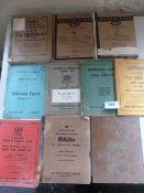 Ten WWII Military Vehicle Parts and Maintenance Manuals and Pamphlets