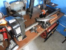Single Phase Wood Turning Lathe PP370W Complete with Tools