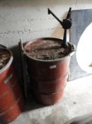 20 Gallons of Wax Oil with Delivery Pump