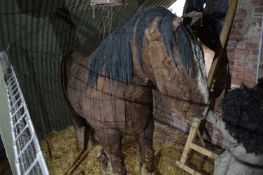 Life Sized Model of a Heavy Horse