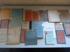 Twenty Post War Military Vehicle Parts and Maintenance Manuals and Pamphlets