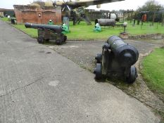 Pair of George III Cannons Dated circa 1780...