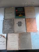 Ten WWII Military Vehicle Parts and Maintenance Manuals and Pamphlets