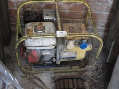 Petrol Driven Dual Voltage Generator