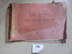 Plate Drawing for Horse Drawn Transport