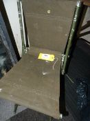 Officer's Folding Campaign Chair