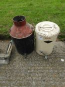 Brownson Tea Urn and a Can with Brass Tap