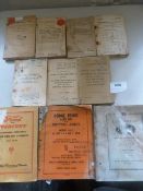 Ten WWII Military Vehicle Parts and Maintenance Manuals and Pamphlets