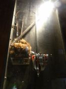 Johnstone Collection: Basket Sword and Sporran in Illuminated Glazed Cabinet