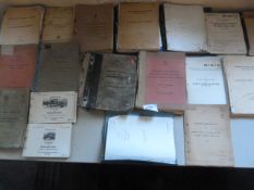 Twenty Post War Military Vehicle Parts and Maintenance Manuals and Pamphlets