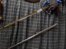 Johnstone Collection: Basket Sword with Scabbard