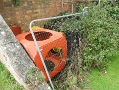 Assorted Fiberglass Slide Components and Children's Playground Safety Matting etc.