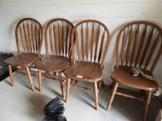 Four Stick back Kitchen Chair