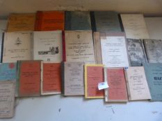 Twenty Post War Military Vehicle Parts and Maintenance Manuals and Pamphlets