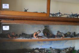 Five Assorted Action Men and Accessories