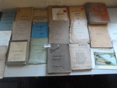Twenty Post War Military Vehicle Parts and Maintenance Manuals and Pamphlets