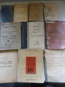 Ten WWII Military Vehicle Parts and Maintenance Manuals and Pamphlets